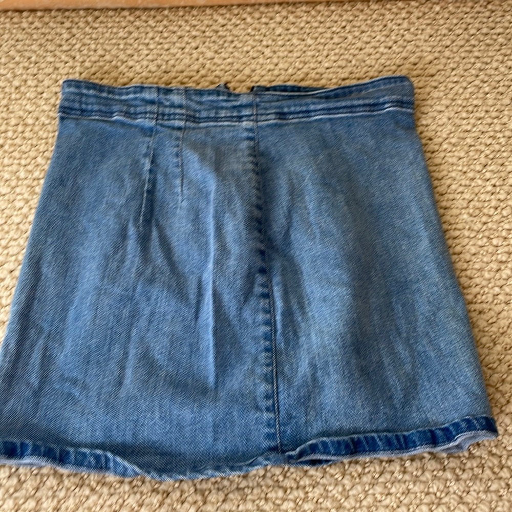 Girls L RSQ tight denim skirt